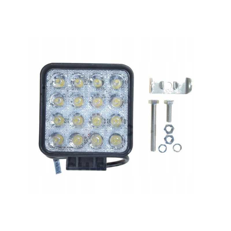 LED darbo lempa 16 LED halogeninė