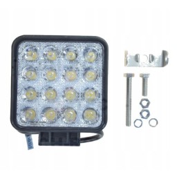 LED darbo lempa 16 LED halogeninė