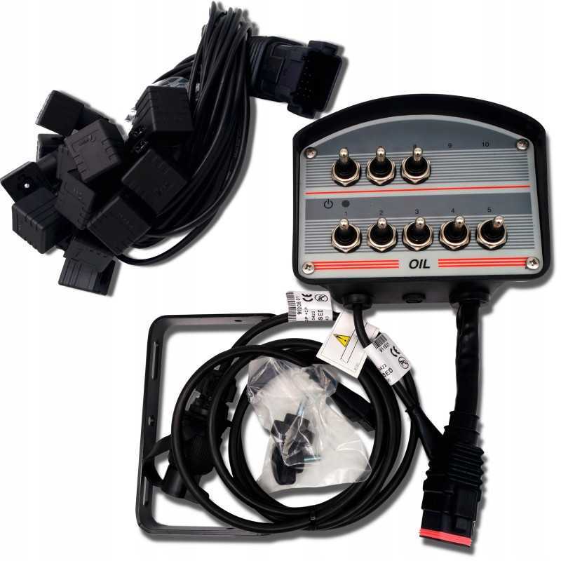 Cetop 8 valdymo pultas, hidraulinio skirstytuvo diržai