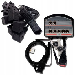 Cetop 7 valdymo pultas, hidraulinio skirstytuvo diržai