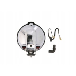 Halogeninis kelio žibintas chromo korpuse