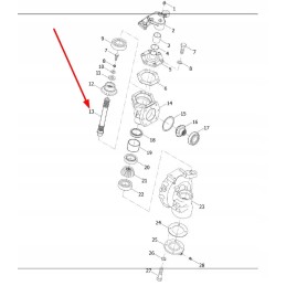 Tl02311010050 frezuotas velenas