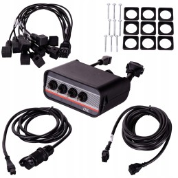 Elektros skirstytuvo valdymo 4 mygtukai