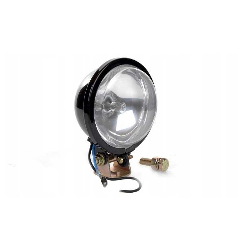 Apvalus darbinis žibintas 91mm h3 lemputė 12v 55w