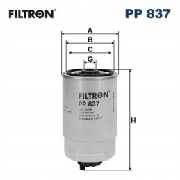 Kuro filtro filtras pp837