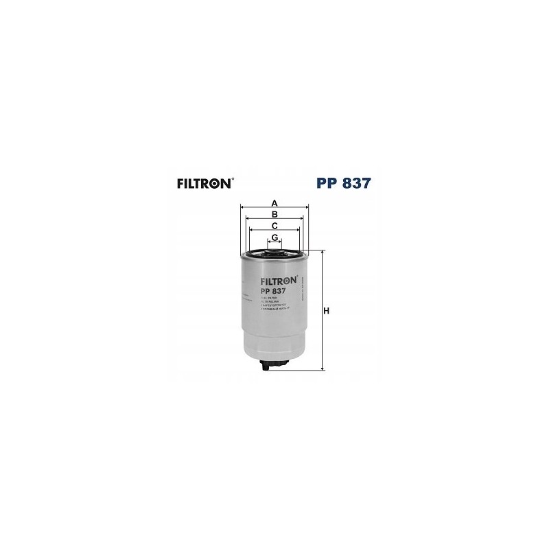 Kuro filtro filtras pp837