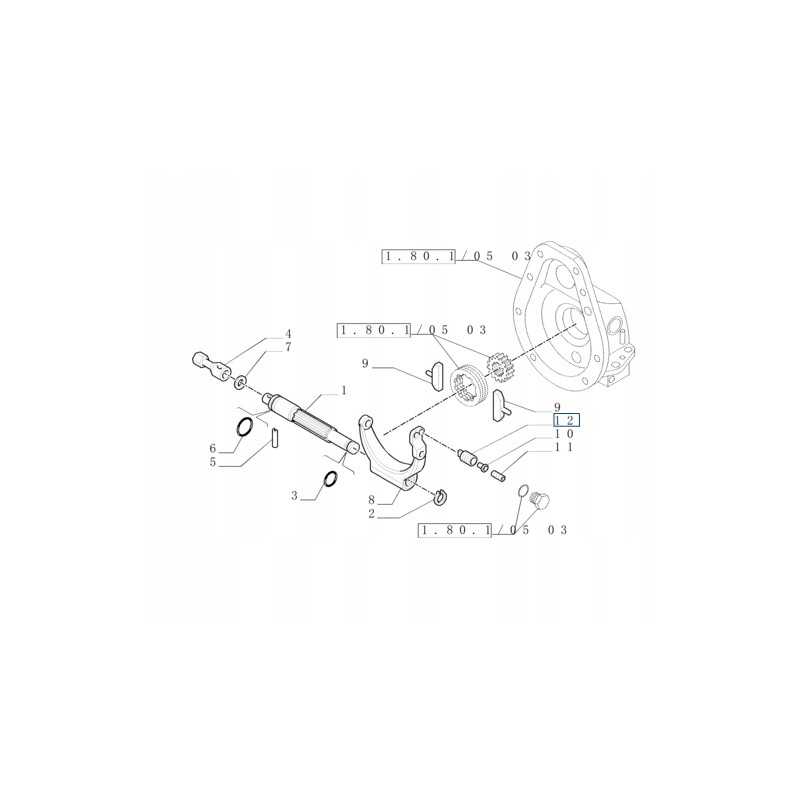 New Holland veržlė 87523480