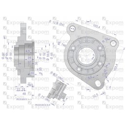 Starterio galvutė c 360 3p mf 3 magneton type 9