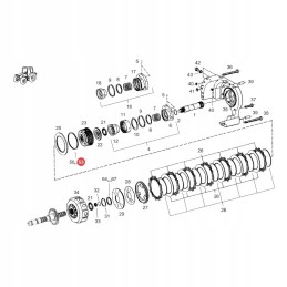 Fendt f515100100340 poveržlė originali