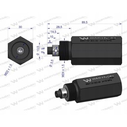 Hidraulinio cilindro apsauginis vožtuvas c 385