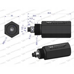 Hidraulinio cilindro apsauginis vožtuvas c 385