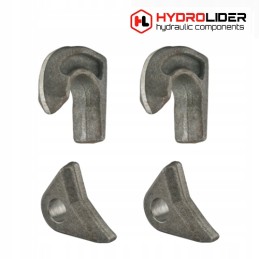 Komplektacija: 2x kabliukas, 2x akis, greitai keičiamas Euroframe