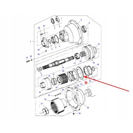 72161788 priekinis pavaros sankabos diskas
