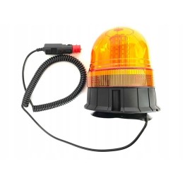LED gaidžio įspėjamoji lemputė 12 24v su magnetu