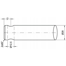 krautuvas lenktas 560mm shw 22814 5500029