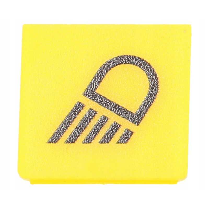 Rakto jungiklio įdėklas 14x14mm apšvietimas