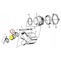 Guminis kabelis sutvirtintas audiniu c 330 originalus urs