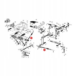 Fendt G816200022021 droselio trosas, keitimas