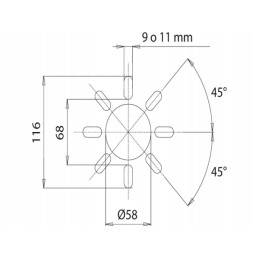 Apsauginis dangtelis d 150 203 l 190