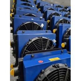 Hidraulinės alyvos aušintuvas 140l min DC 24v