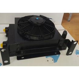 Hidraulinės alyvos aušintuvas 140l min DC 24v