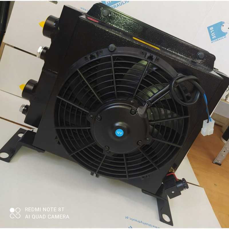 Hidraulinės alyvos aušintuvas 140l min DC 12v