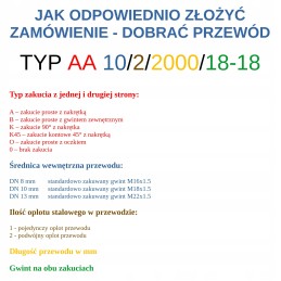 Hidraulinės žarnos kabelis dn8 16 16 ab7500 360 bar