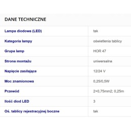 Stalo apšvietimo lempa vilkikui, sunkvežimiui, žemės ūkio autobusui