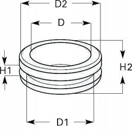 Guma 10 x 6 x 1 5 mm