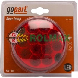 LED galinis rūko žibintas 12 24v l gopart a45