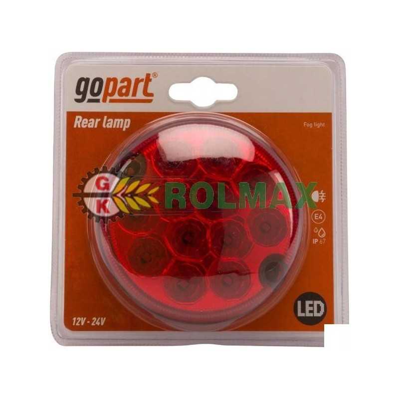 LED galinis rūko žibintas 12 24v l gopart a45