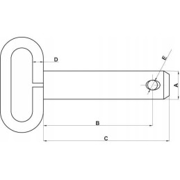 Smeigtukas su rankena 22x157 mm kramp