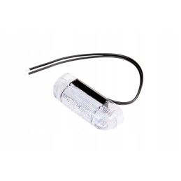 1400690800 priekinis gabaritinis žibintas, 2 LED, baltas