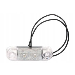 1400690800 priekinis gabaritinis žibintas, 2 LED, baltas