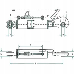 Viršutinė hidraulinė jungtis, 2 kategorija 2 20010572