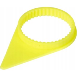 Rato veržlių nustatymo indikatorius su dulkių dangteliu