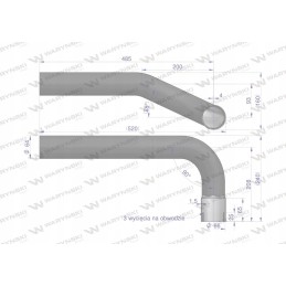 Kolektoriaus vamzdis l113259 john deere motogeneric
