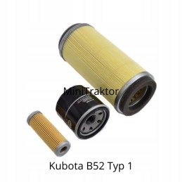 Kubota b52 tipo 1 filtrų rinkinys
