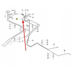 747982 0 stabdžių sistemos žarna