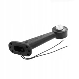 LED šoninė gabaritinė lemputė, kairė, apvali, 12 24v, raudona