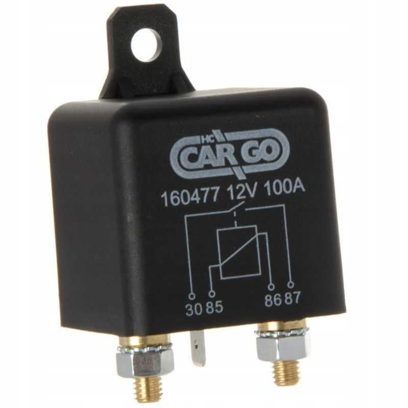 Didelės srovės relė 12v 100a