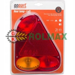 Trikampis kairysis galinis žibintas 12 24v l gopart a45030l