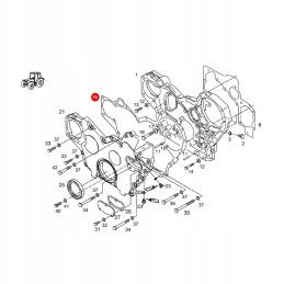 Paskirstymo dangtelio tarpiklis fendt f926200210480 org