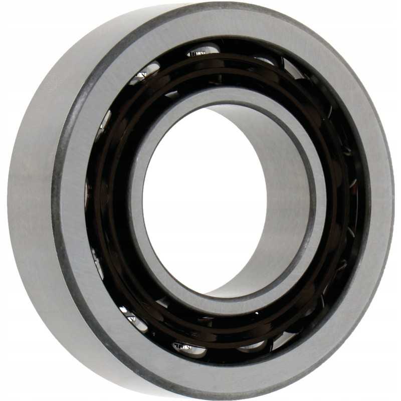 Kampinis kontaktinis rutulinis guolis 7204 b 20x47x14 mm granitas