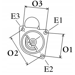 Hc cargo starteris 114264 tinka jcb