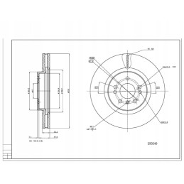 Kumpio skydas p db w164 ml 280 320cdi 05 temper