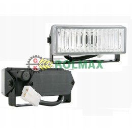 Halogeninis rūko žibintas su laidu ir stiprintuvo jungtimi