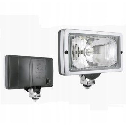 Halogeninis kelio žibintas su chromuotu rėmu 06