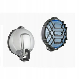 Halogeninis kelio žibintas chromo korpuse