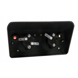 Kairysis galinis plastikinis žibintas t 25 t25 fv